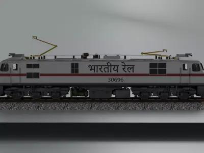 WAP-7 LOW-POLY GAME READY 3D MODEL Low-poly 3D model