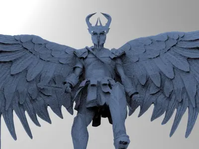 Fallen Angel 3 variations 3D model