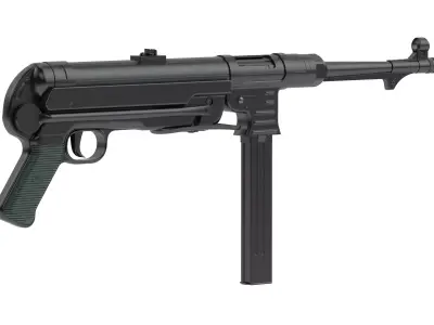 MP 40 Free low-poly 3D model