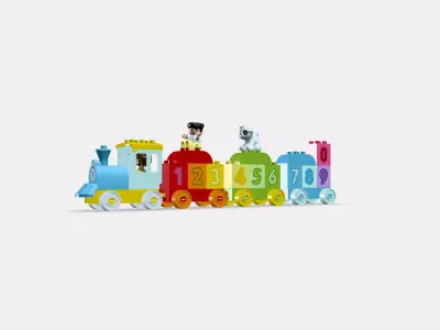 LEGO DUPLO Number Train - Learn to Count 10954 3D model