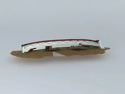 TITANIC LifeBoat 16 Floundered 1912 Free 3D model