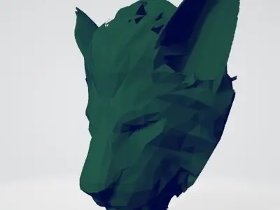 lion head necklace Free 3D print model
