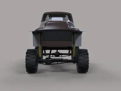 Dirt dragster 3D model