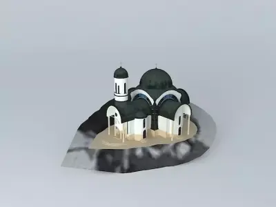 Uspenie na presveta Bogorodica Church in Pamporovo Free 3D model