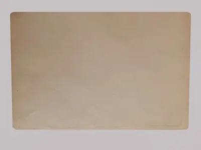 1800 Map of Canada Low-poly 3D model