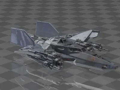Fox one 3D print model