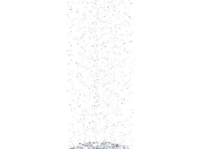 Wall Mounted Shower Head 3D model