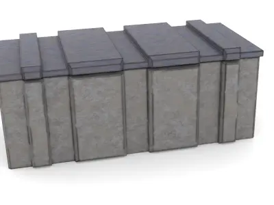 Imperial Field crate 1-12 scale Blackseries  3D print model