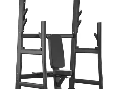 E-7051 Olympic Seated Bench 3D model