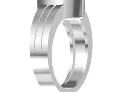 Wedding Ring  3D print model 320