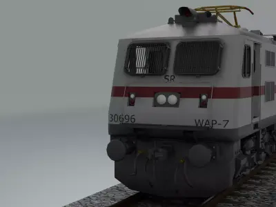 WAP-7 LOW-POLY GAME READY 3D MODEL Low-poly 3D model