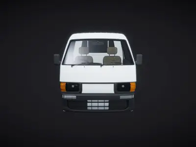 Truck Japanese 01 3D model