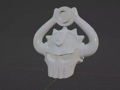 Custom3Dprint Minifigure Accessory - Krakenskull Helmet 3D print model