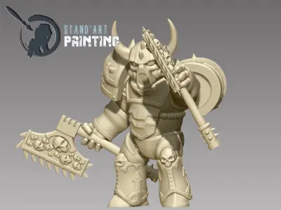 Angry Space Dwarves 3D model