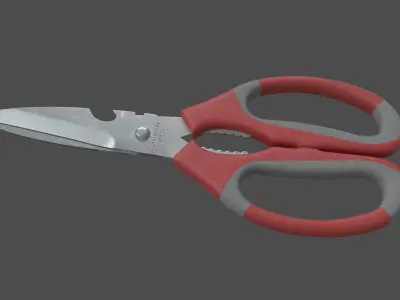 Scissors Low-poly 3D model