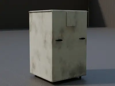 Speed camera - Saher 3D model
