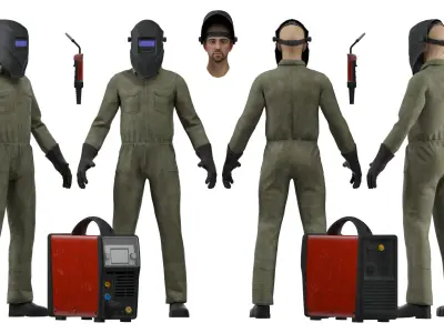 Welder 3D model