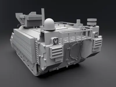 AMPV scale model 3D print model