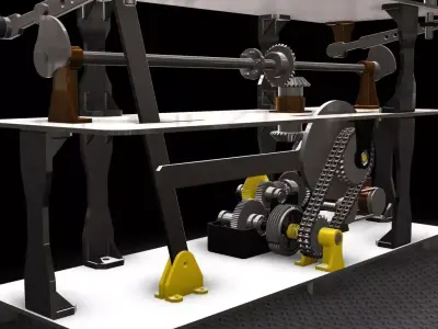 Machine Design Exercise  3D model