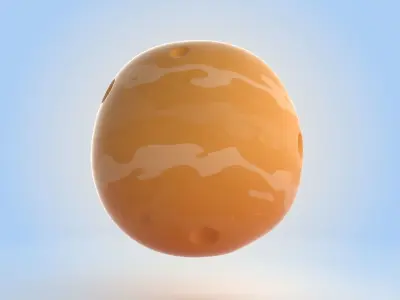 Mercury 3D model