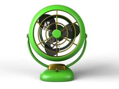  Table fan  3D model