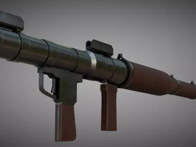 RPG 7 Low-poly 3D model