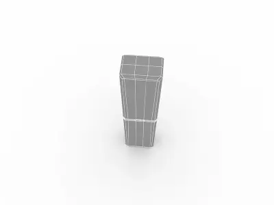 Bar Magnet 3D model