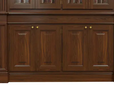 Bookcase 1800 3D model purchase