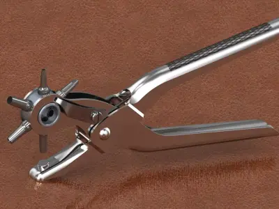 Punch Pliers 3D model