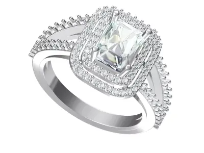 Wedding Ring  3D print model 238