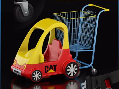 Shopping Cart  3D model