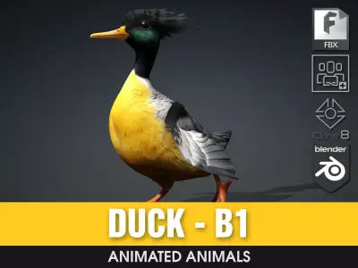 Duck-B1 3D model