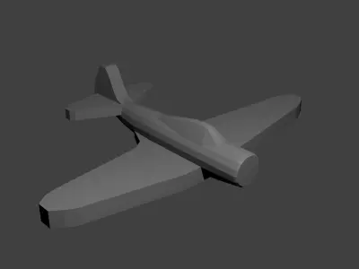 US TBD Devastator Torpedo Bomber Free 3D print model