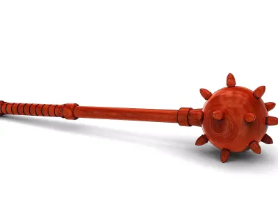 Medieval mace 3D model