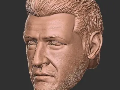 Star Wars Axe Woves Hot Toys Head 3D print model