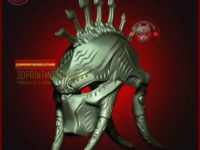 Predator Killer of Killers Cosplay Mask - Alien Halloween Helmet 3D print model