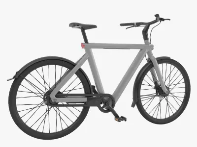 Vanmoof S5 Low-poly 3D model