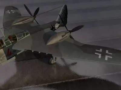 Messerschmitt Me-265 3D model