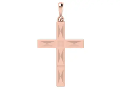 CROSS PENDANT CR136 3D print model