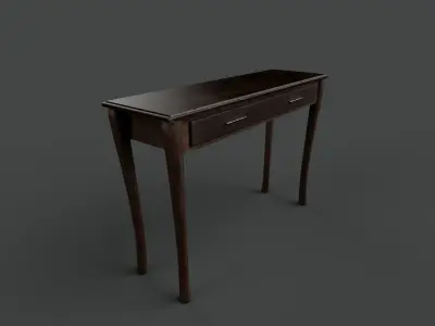 Old Table Low-poly 3D model purchase