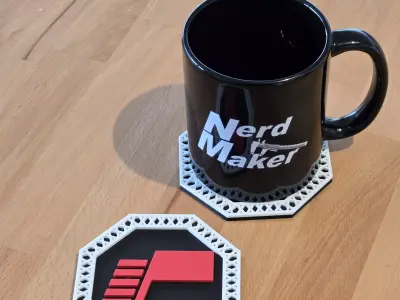 NerdCoaster Squadron Free 3D print model