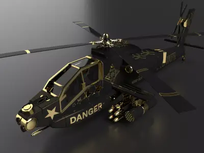 Luxury Apache 3D model