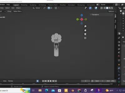 GUN VER 1 Free 3D model