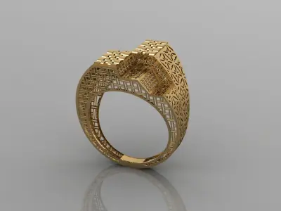 tutorial ring 3D print model get