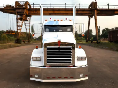 Kenworth T800 1992 Custom 3D model