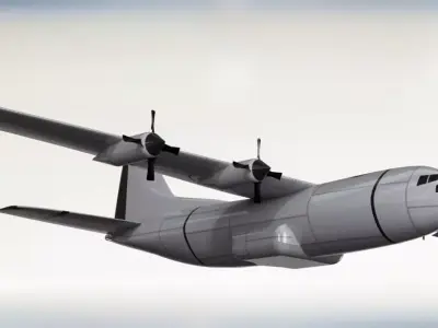 Airplane C17A PUBG  3D model