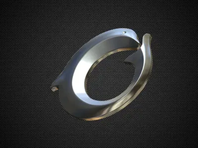 irisbus logo 3D model