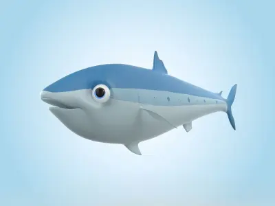 Sardine  3D model purchase