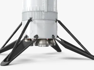  Next Generation Space Rocket Standing Pose 