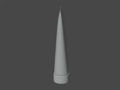 3D Sunscreen model plastic tube 3D model